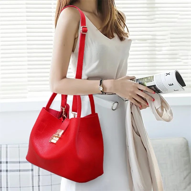 New Women bag Shoulder Bags Candy  Handbags Female Woman ladies Crossbody buckets Messenger