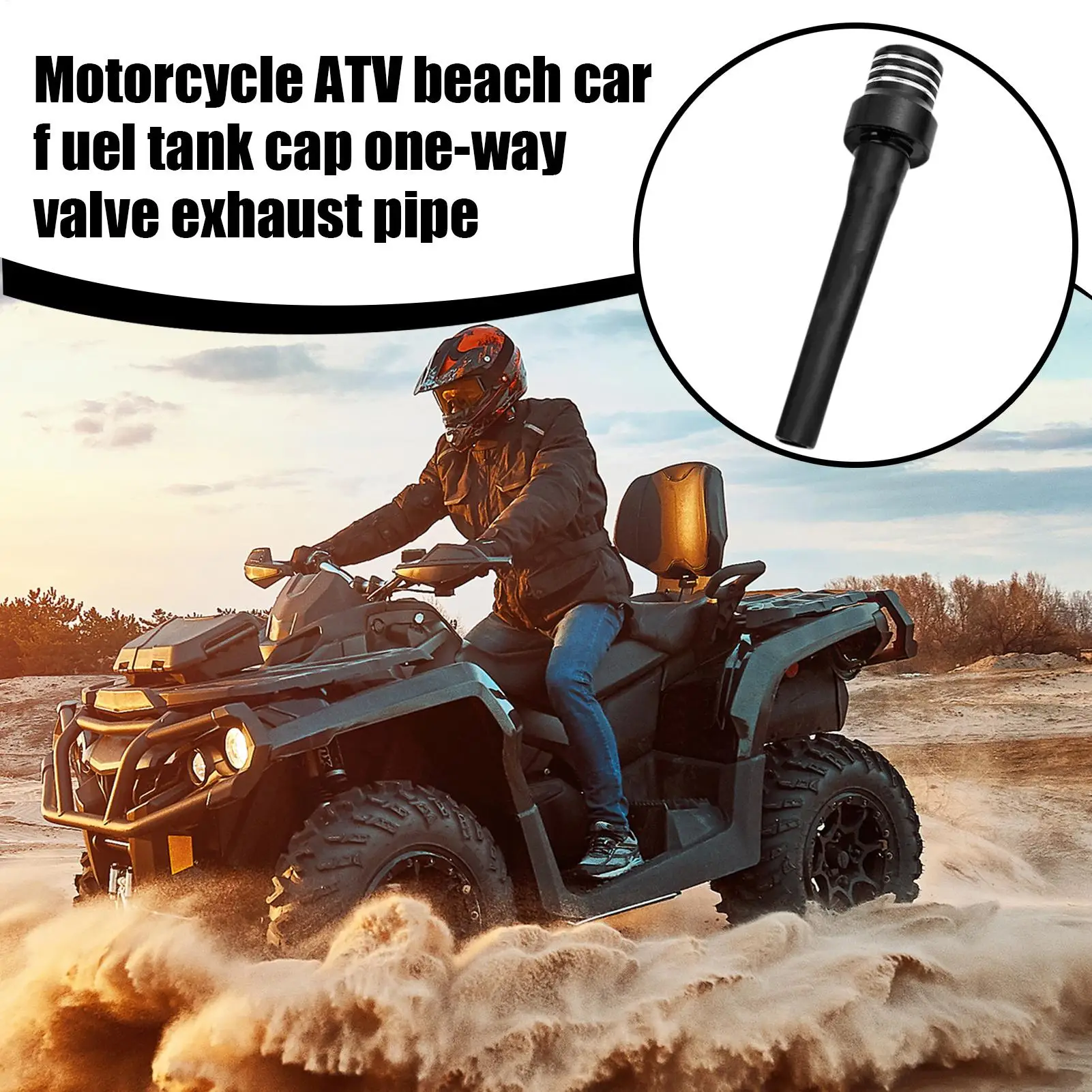 Motorcycle Gas Cap Motorcycle Gas Tank Cap Vent Car Breather Valve For Daily Automotive Replacement Motocross Dirt Pit Bike Off