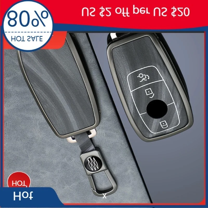 

Для MERCEDES-BENZ 2026, горячая автомобильная наклейка из цинкового сплава, чехол для дистанционного ключа автомобиля, чехол для Mercedes Benz A C E S G Class GLC CLE CLA