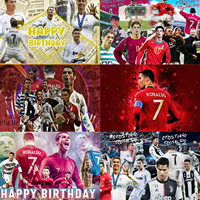 Cristiano Ronaldo Background Cloth Football Star Cr7 Hanging Multiple Sizes Dormitory Wall Decoration Gift Prop Banner Poster
