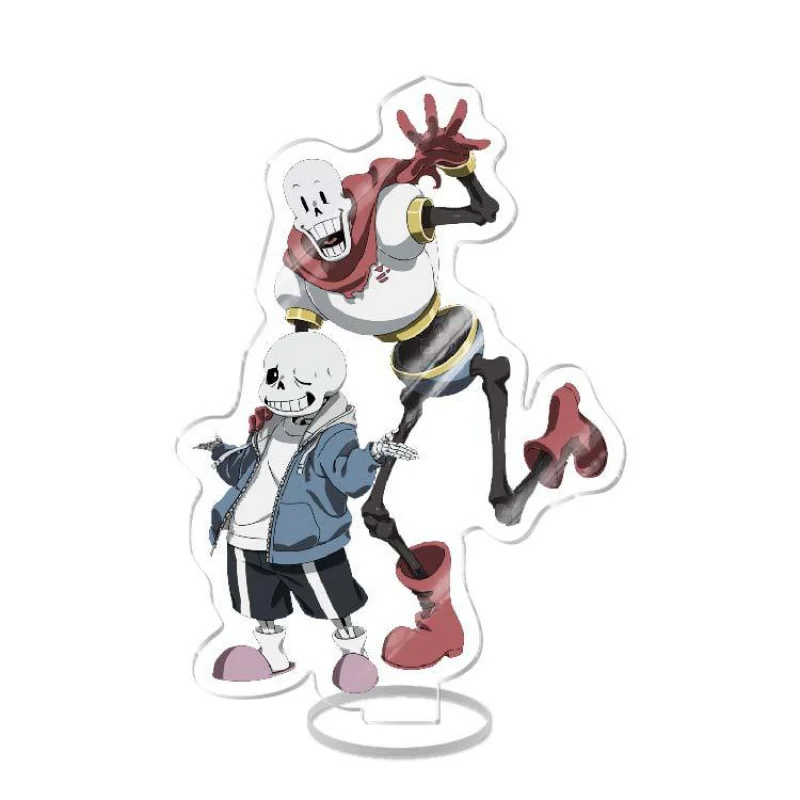 Undertale Game Stand Sans Frisk Toriel Papyrus Anime Acrylic Figure, Room Desktop Decoration, Birthday Gifts Fans