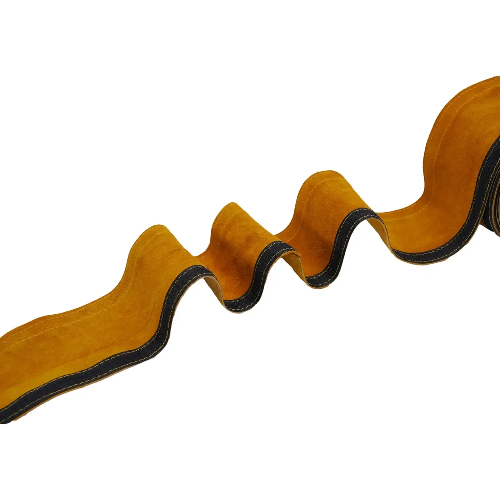 1 قطعة TIG الشعلة غطاء كابل لحام مخيط Mig/كابل بلازما TIG سترة جلد البقر طبقتين الأكمام الجلدية 3.5 متر Tig غطاء