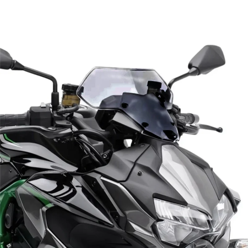 

A11M-Motorcycle Windscreen Windshield Wind Screen Shield Deflectors For Kawasaki ZH2 SE 2020-2024 Parts