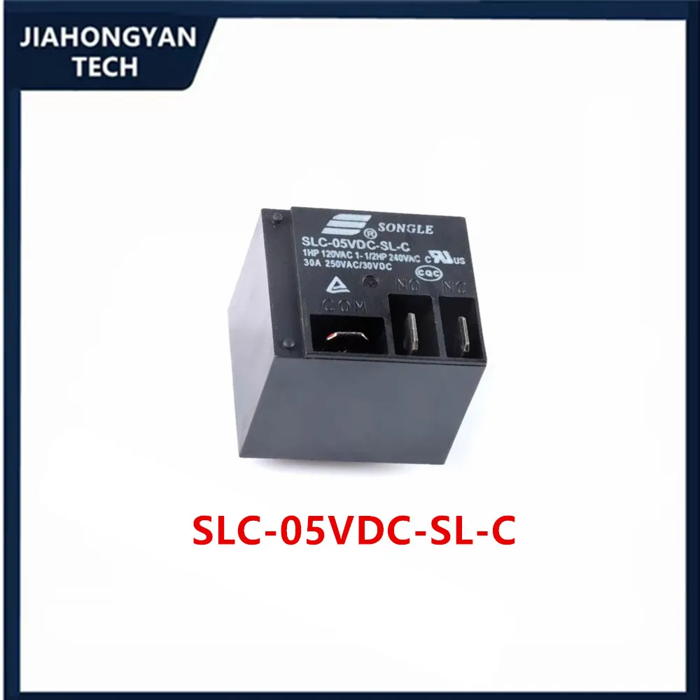 5 pièces 1 pièces Original relais SLC-05VDC-SL-C SLC-12VDC-SL-C SLC-24VDC-SL-C 30A 5 broches conversion de groupe