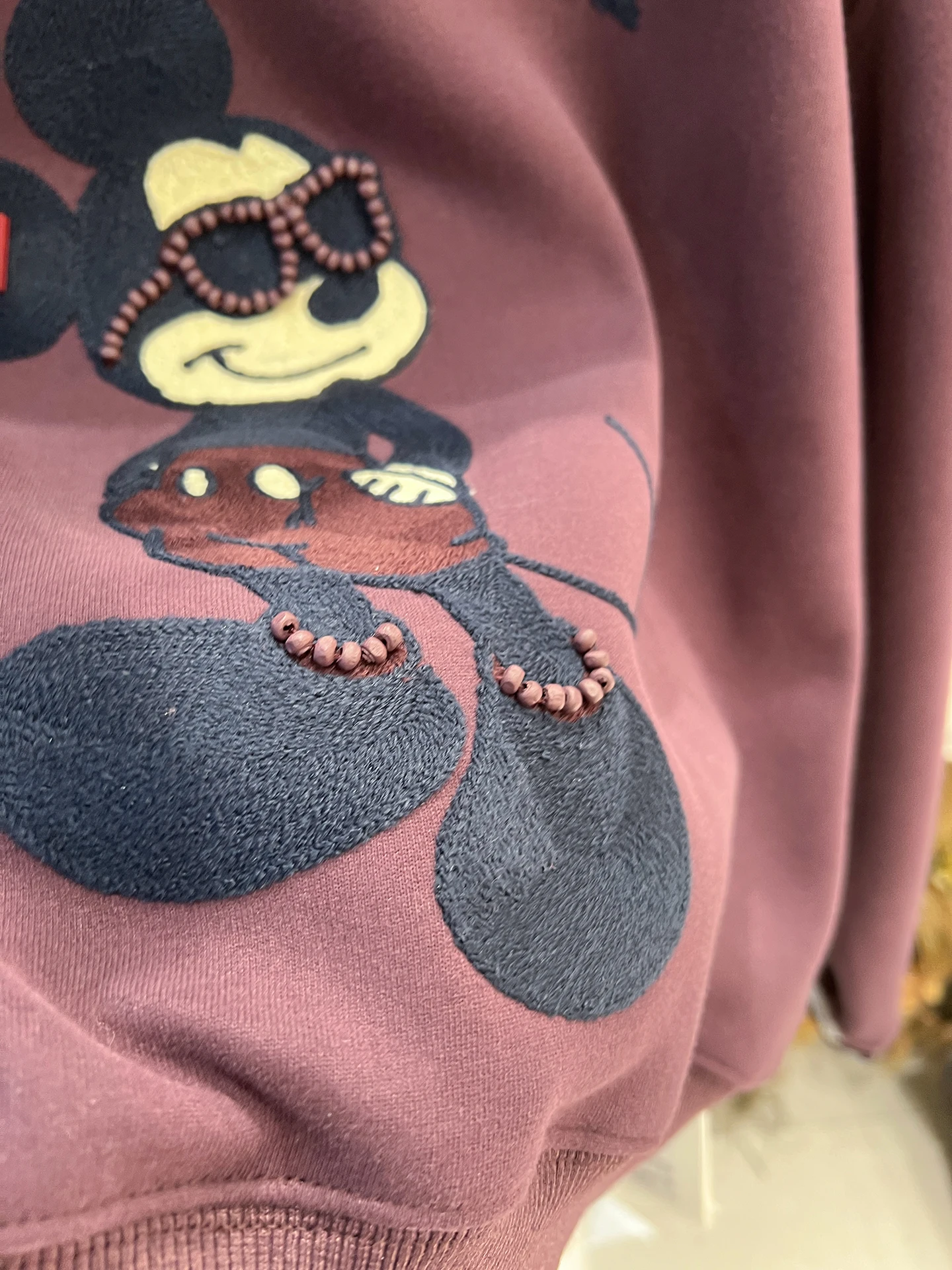 European Heavy Embroidery Crew Neck Sweatshirt for Women 2025 Autumn Winter High-end Cartoon Jacket Streetwear Women
