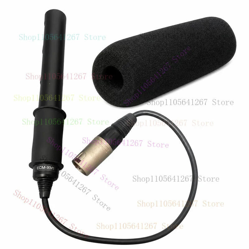 microfono-shotgun-krdg-ecm-xm1-xlr-per-videocamera-suono-pulito-testato-e-usato