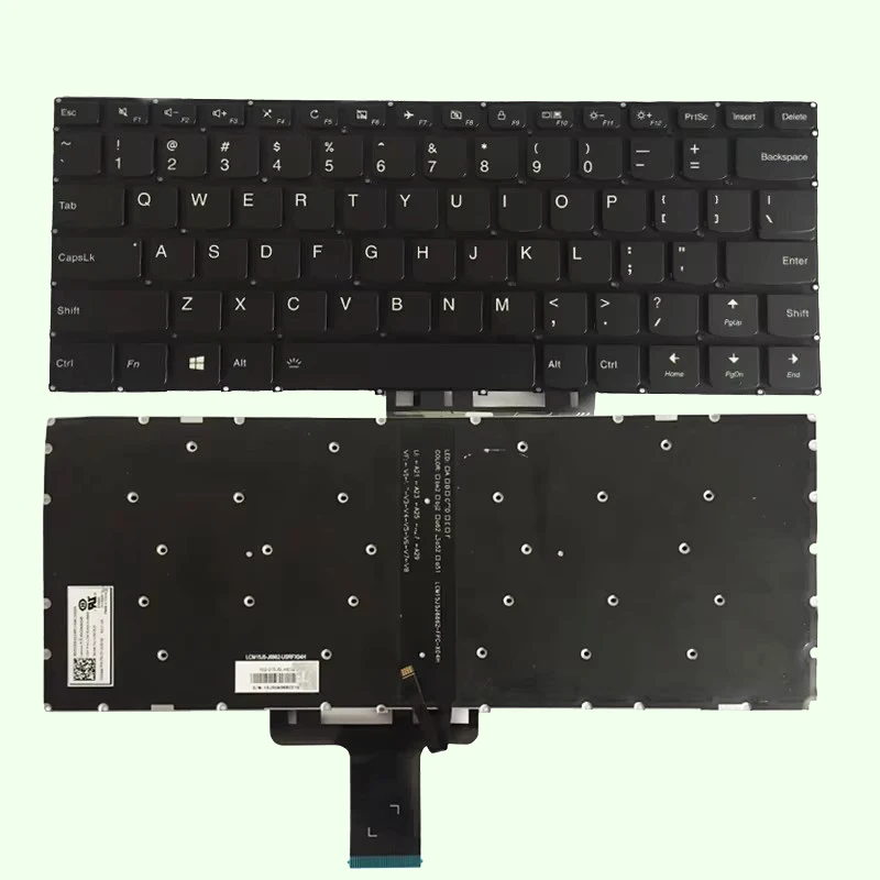 Keyboard for Lenovo Yoga 710-14IKB 710-14ISK 510-14AST 510-14IKB 510-14ISK US/Russian layout