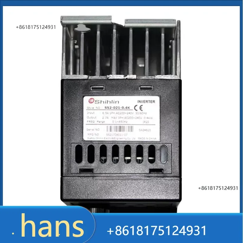 2026 Factory Direct Sales Shihlin Inverter SS2 043 021 0.4 0.75 1.5 2.2 3.7 5.5k