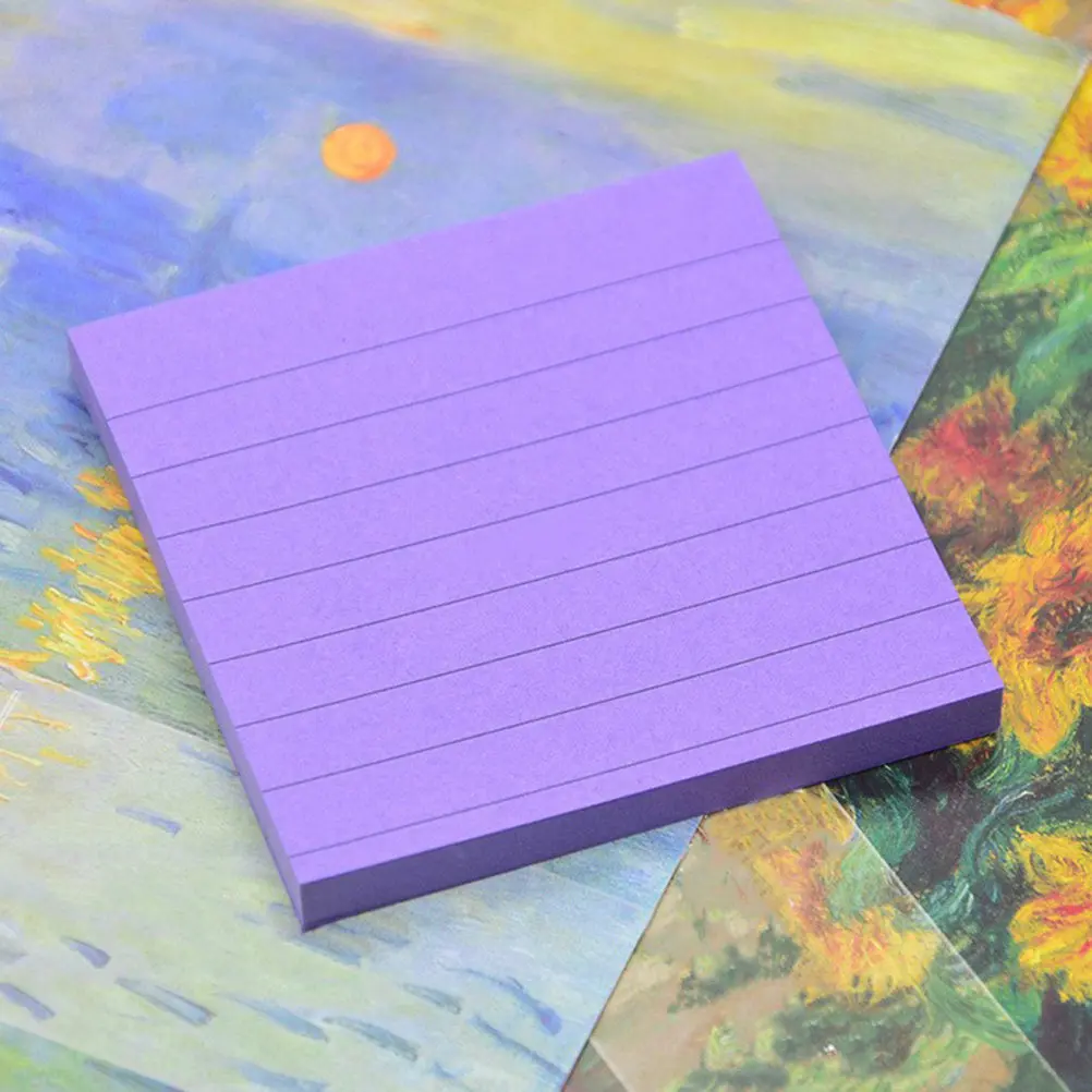 1Set Adhesive Memo Pads Waterproof Post Memos for Office Students Teachers Wall Fridge Desk Blackboard Book Notes Index