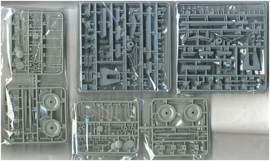 Kit modello di assemblaggio in plastica Sabre 35 a03 pacchetto valore Ommr piatto ferroviario tedesco (1 + 1)1/35