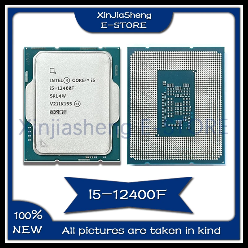 

I5-12400F BGA 1 шт./лот новый I5 12400F 2,5 ГГц 6-ядерный 12-поточный процессор 10 нм L3 = 18 м 65 Вт LGA 1700 новый оригинальный в наличии