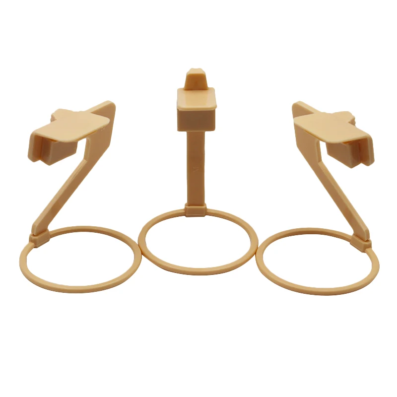 3 ピース/セット歯科 X 線センサーポジショナーホルダー口腔 X 線フィルムロケーター歯科医ラボ器具ポータブルプラスチック位置決めツール