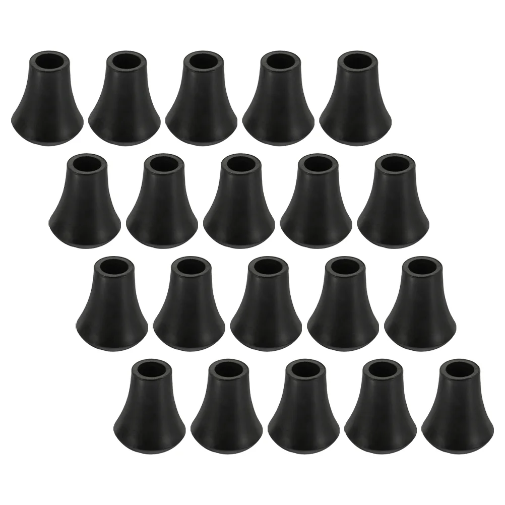 20 stks Drum Voeten Protectors Rubber Vervanging Voeten voor Vloer Drums Set Stand Pad Elektronische Praktijk Kit Rack Safe