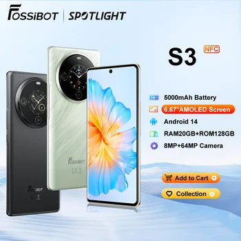 [Première mondiale] Smartphone FOSSiBOT S3 PRO Écran AMOLED 6,67