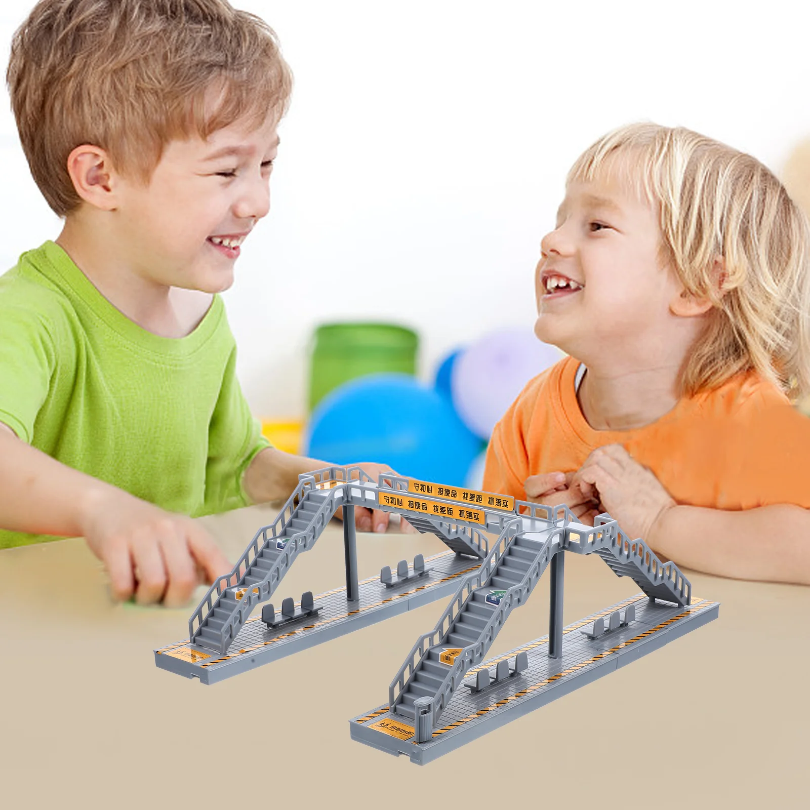 

Pedestrian Bridge Toy Home Ornament House Footbridge Decoration Sand Table Building Model Fake Plastic Supplies