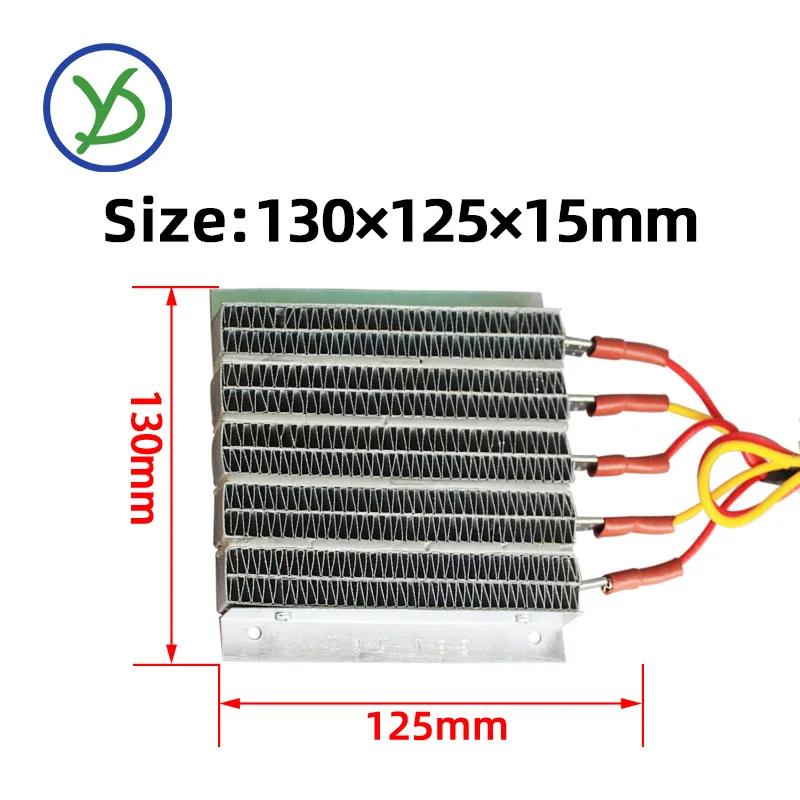 36V 48V 60V 1000W PTC Heater Manufacturers Directly Sale PTC Ceramic Air Heater Conductive Heating Element 100B4 135*125*15mm