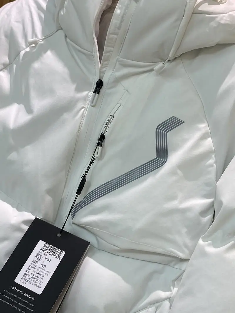 سترة قطنية دافئة للرجال في الهواء الطلق للشتاء عاكسة للحرارة معطف على شكل خبز مقاس قياسي قصير الطول عصري