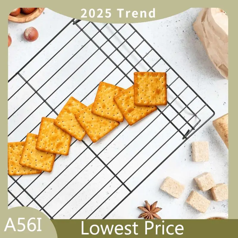 ABDD 3 Layers Stackable Cooling Rack Metal Cake Cookie Biscuits Bread Cooling Rack Net Mat Holder Dry Cooler For Cooking