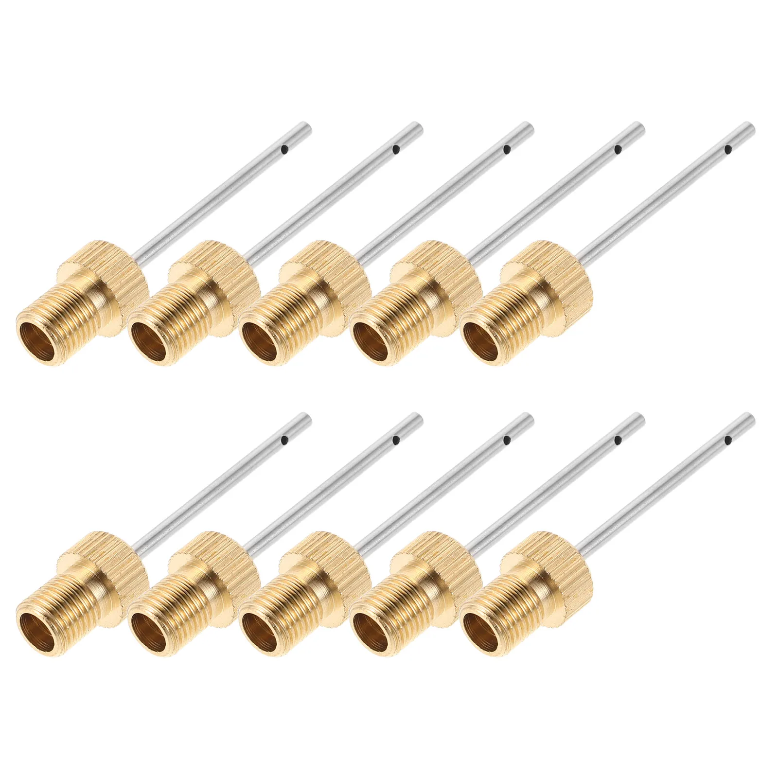 

10pcs Stainless Steel Air Pump Durable Inflation Needles For Basketball Football Soccer Volleyball Portable Replacement Needles
