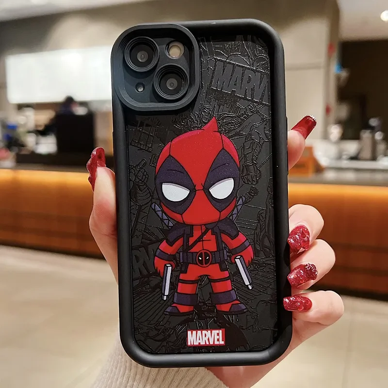 Cool Marvel Spider Man Soft Silicone Phone Case For iPhone 16 14 15 13 Pro Max 12 11 PRO XR XS MAX 7 8 Plus SE 2020 Back Cover image 6