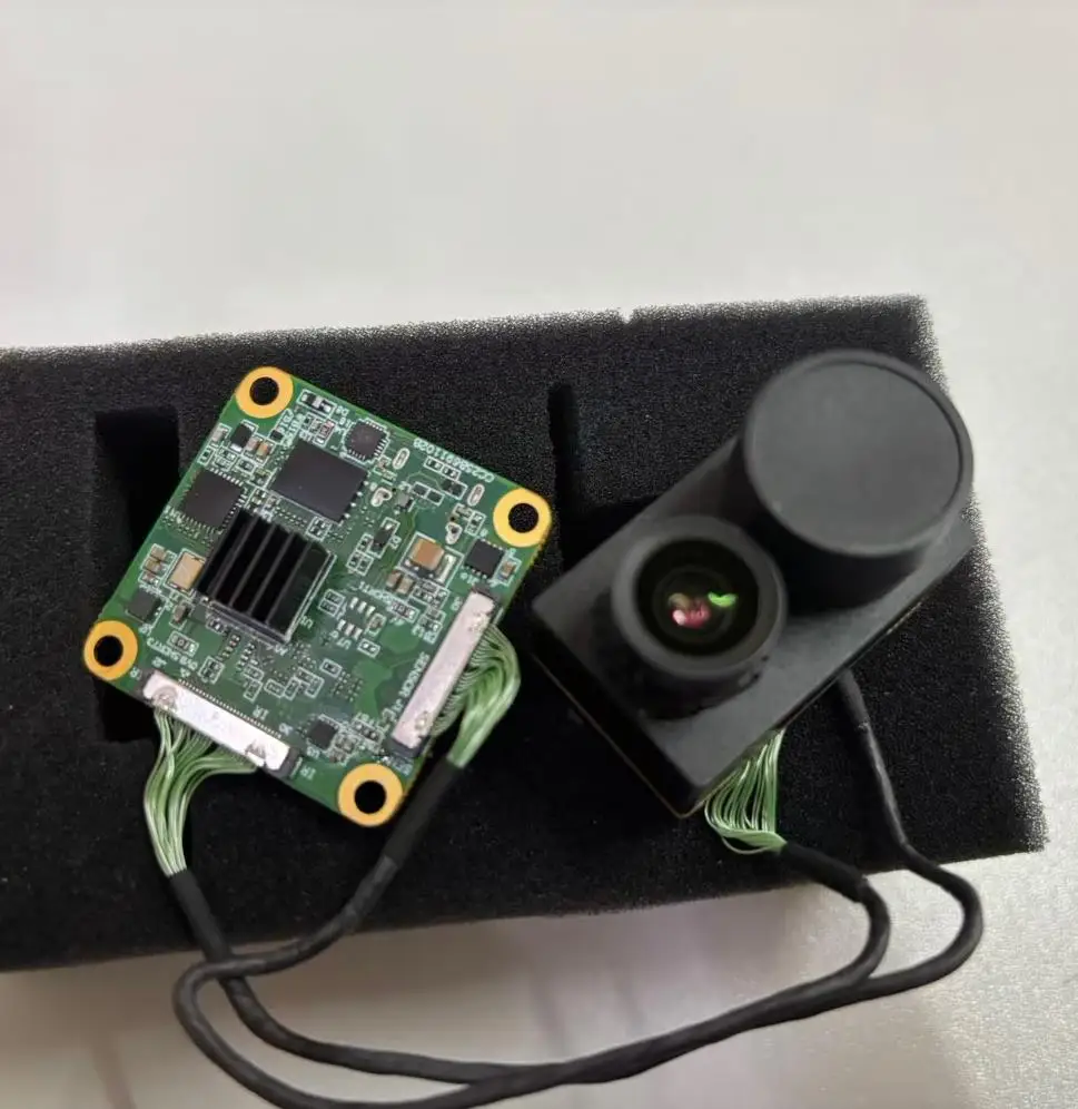 

FPV AI Camera Module Kit Locking Tracking System Drone Thermal Dual Cameras Target Lock Guidance Module for FPV Racing Drone