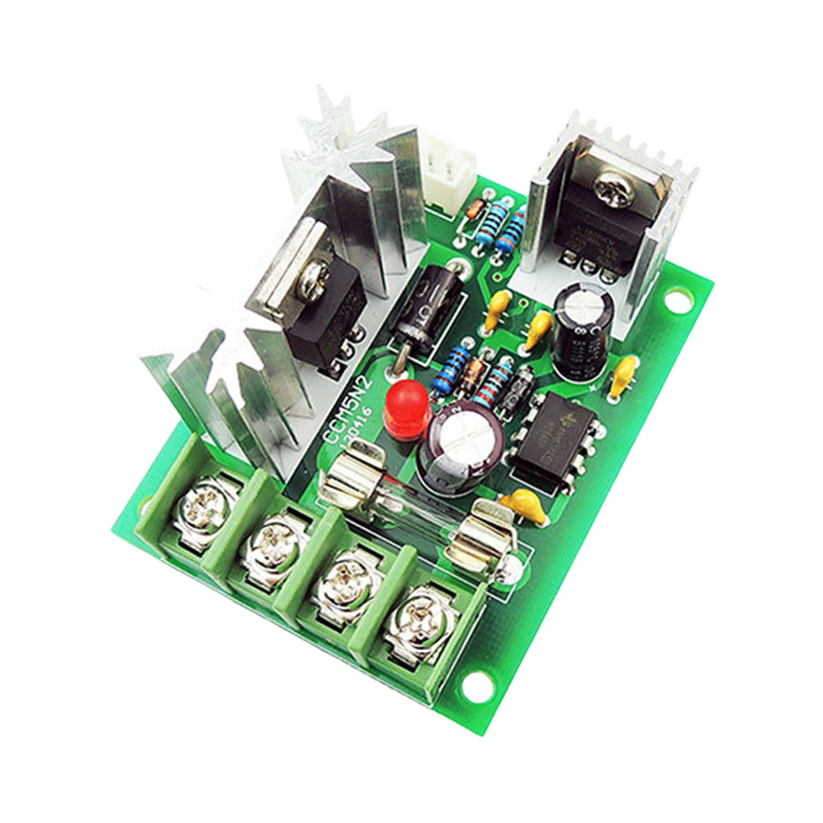 CCM6N DC PWM Motor Speed Controller with Fuse Adjustable Speed DC Motor Speed Regulator 12V24V30V Control Electric Drive Moter