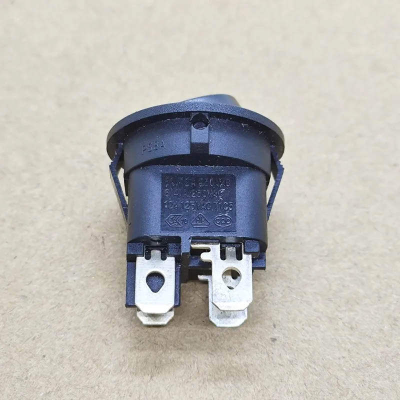 1~5PCS/LOT Circular boat-shaped switch PS8A 4-pin 2-position pusher switch with a round top and a round bottom 250V 8A
