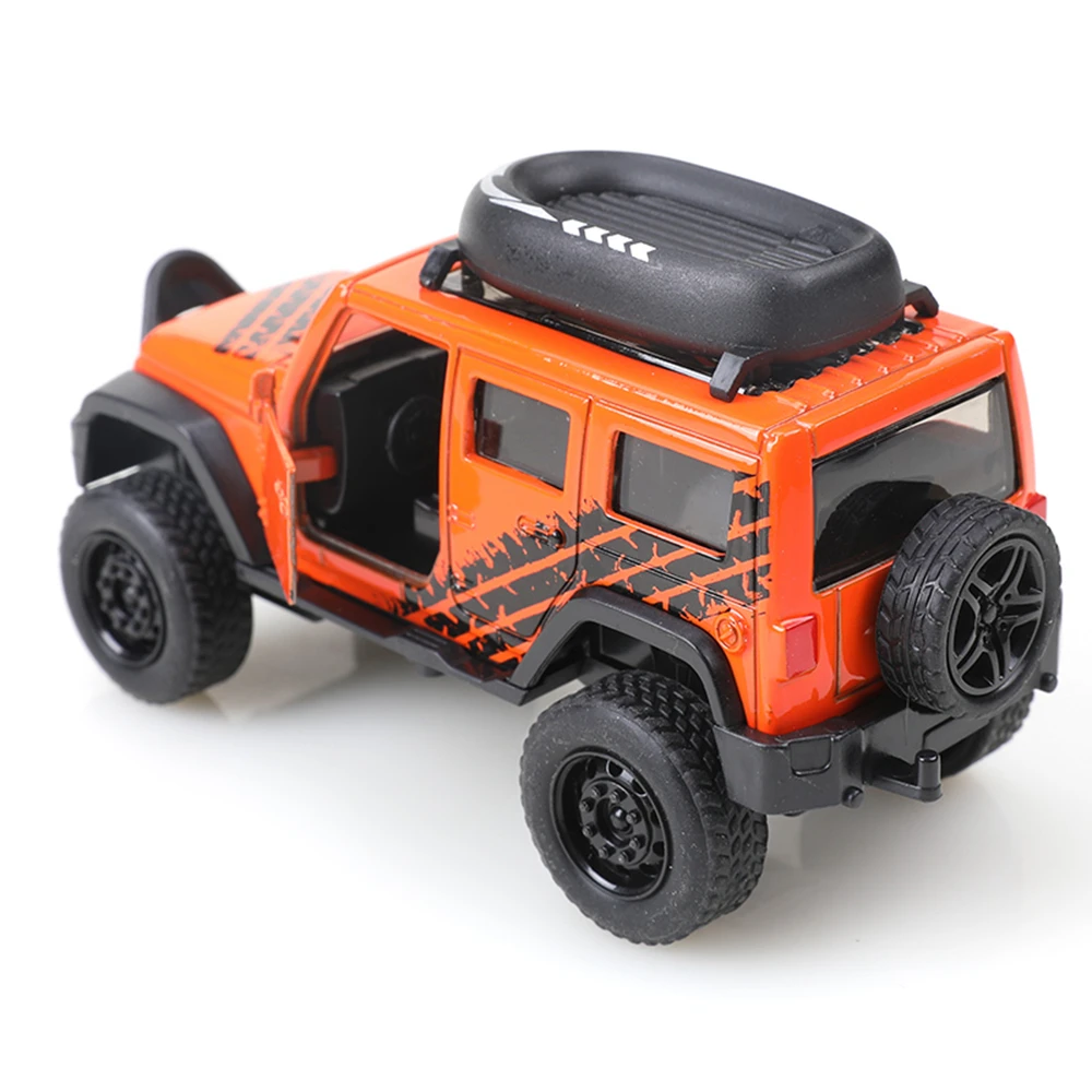 Alloy off-road car model, door opening, children\'s toy car, boy\'s cake decoration