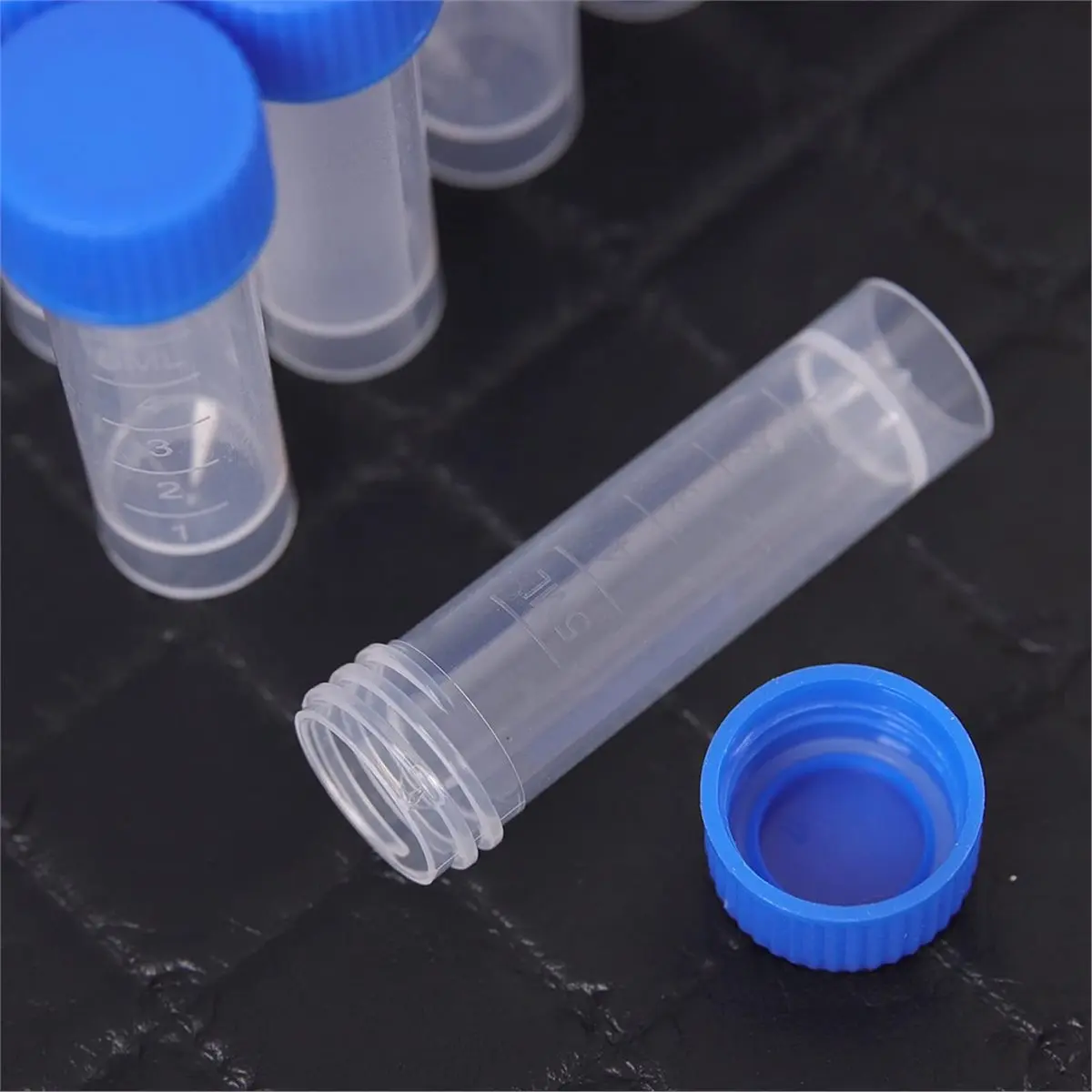Budget-Friendly-36pcs Lot Laboratory 5ml Plastic Scaled Freezing Tube Sample Cryovial Test Tubes Vials Sample Container