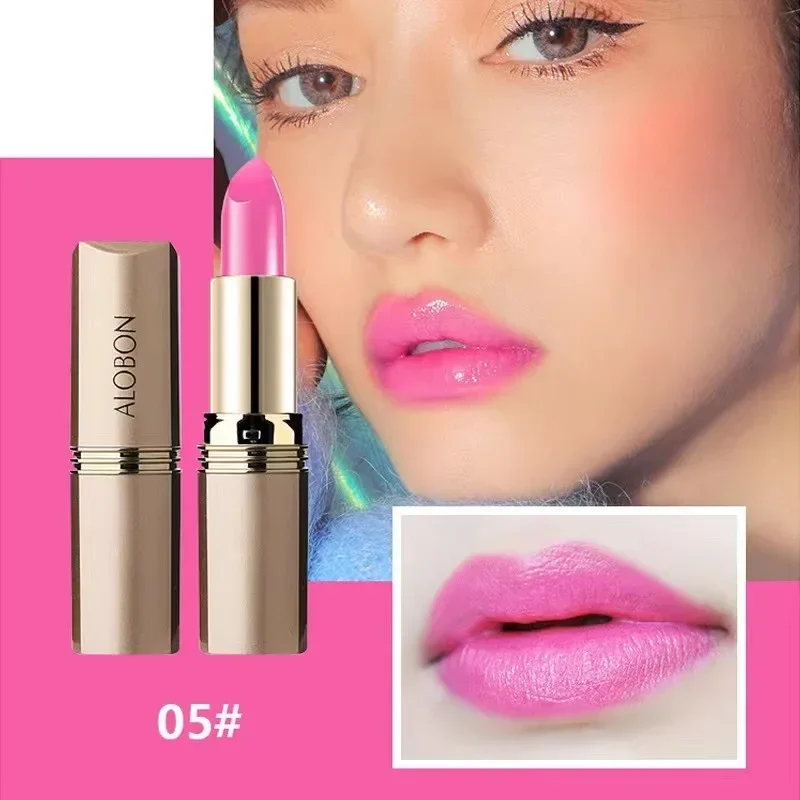 Makeup Matte Lipstick Waterproof 24 Hours Long Lasting Red Lipsticks Resistant Rose Lip Tint Velvet Women Non-Stick Cup Cosmetic