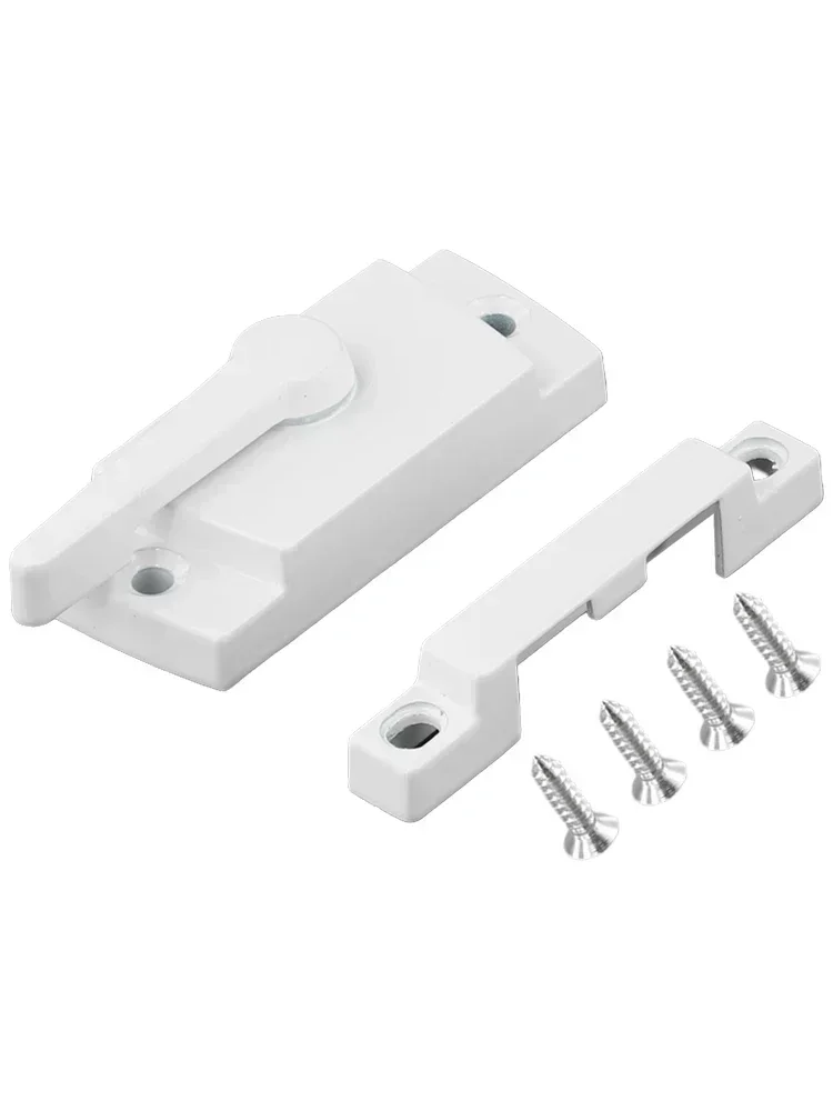 1Pc Sliding Casement Sash Lock  Sash Vertical Slider Fitch Catch Lock 60x25mm Draws Latch For Home Improvement Accessories