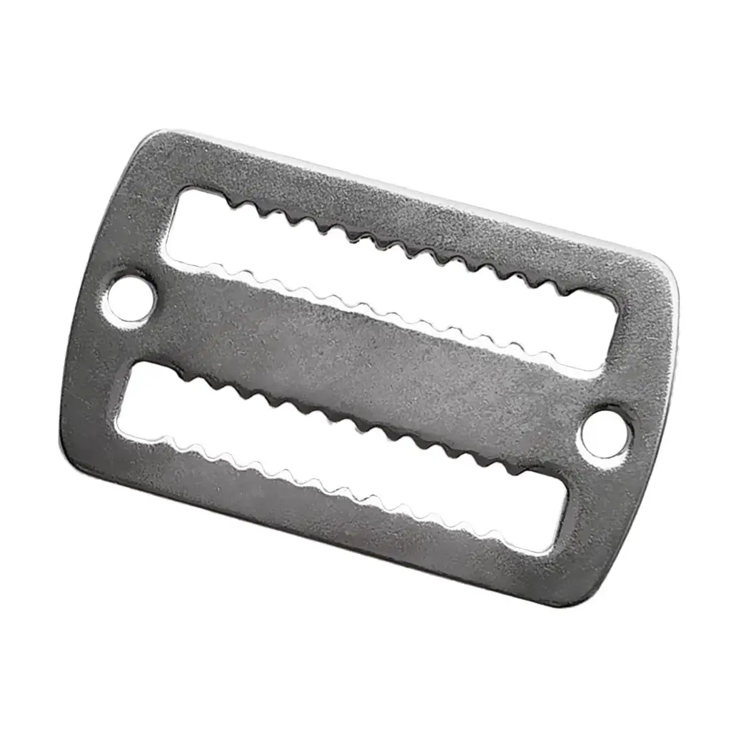 Diving Weight Belt Keeper Stainless Steel 316 Slide for Scuba Webbing Retention Fits 50mm Belt Secure