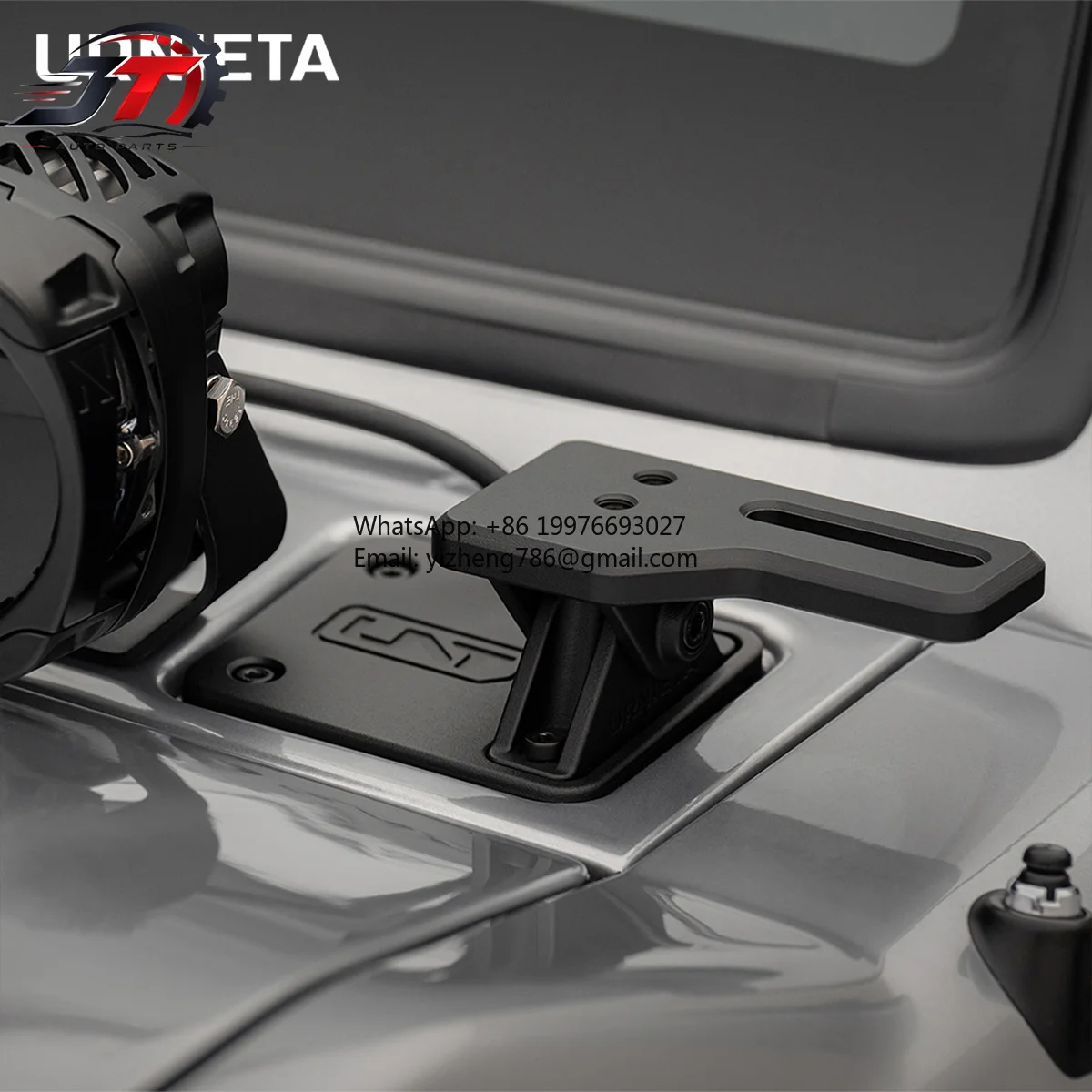 New style URNIETA LC70 A-Pillar Light Bracket, Aluminum Alloy Off-Road Driving Light Holder For Toyota Land Cruiser LC71/LC76/LC