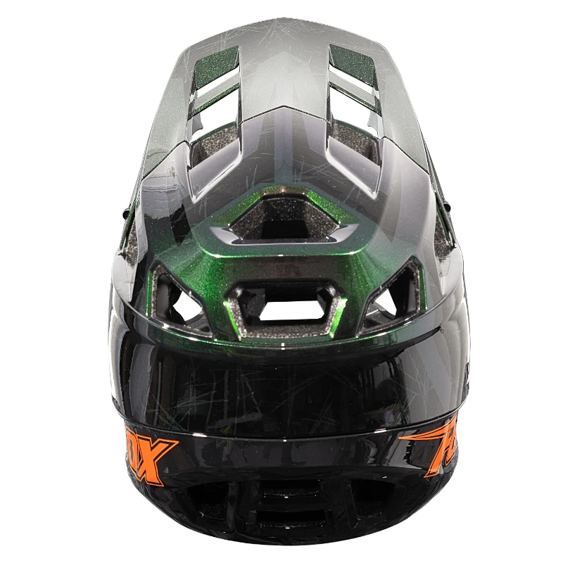 BATFOX-Casque de vélo intégral pour homme, casquette de sécurité de course professionnelle, casques de vélo VTT, moto tout-terrain, descente de vitesse