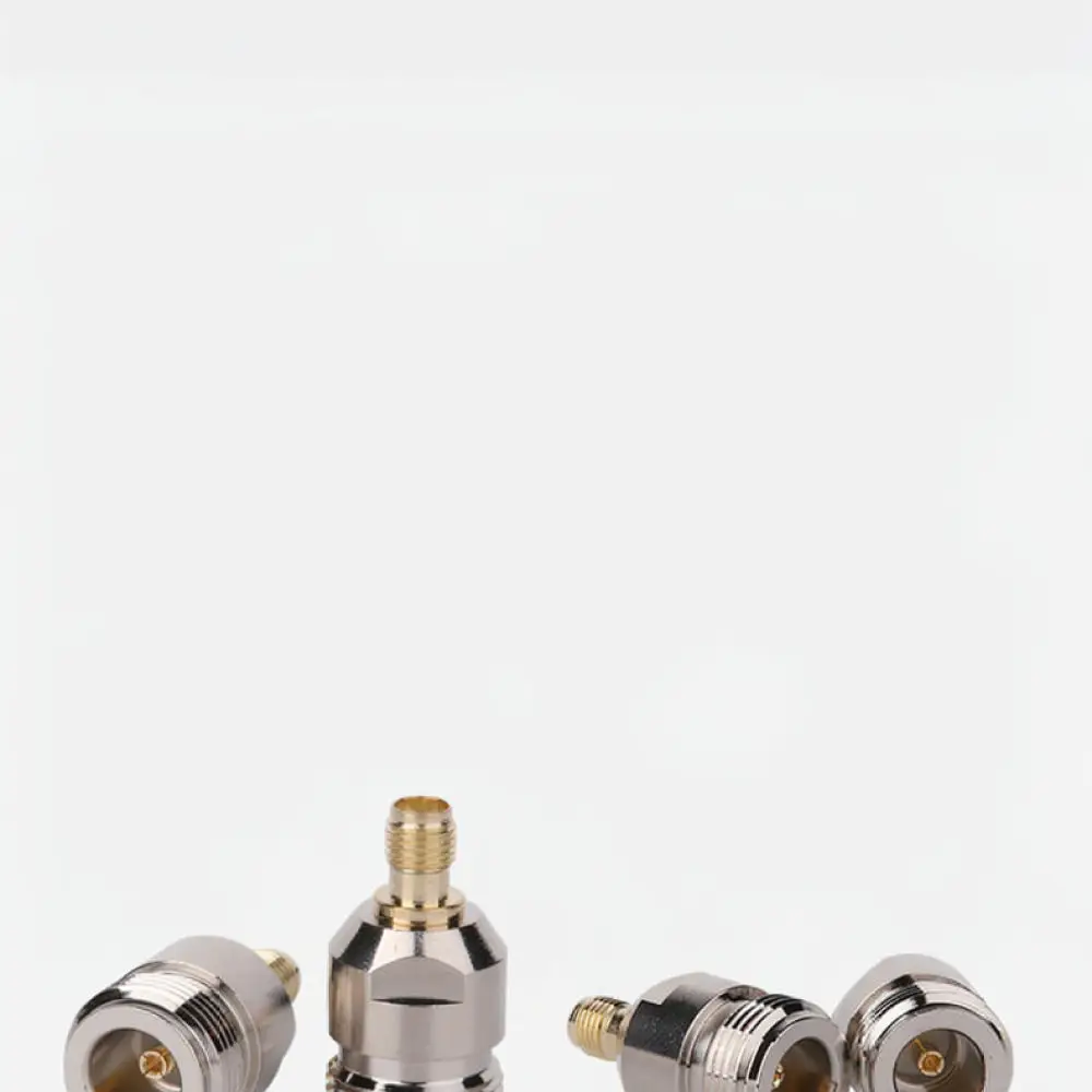 N Type To SMA Coaxial RF Adapter Connector Gold Plated Male Female Signal Converter For Industrial Applications