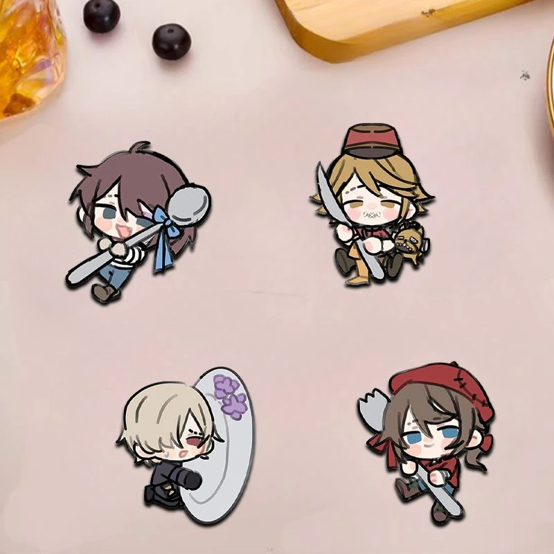 

Anime Game Identity V Kawaii Acrylic Badge Pin Grave Keeper Kawaii Cosplay Mini Brooch Lapel Pins Fans Backpack Decor Props Gift