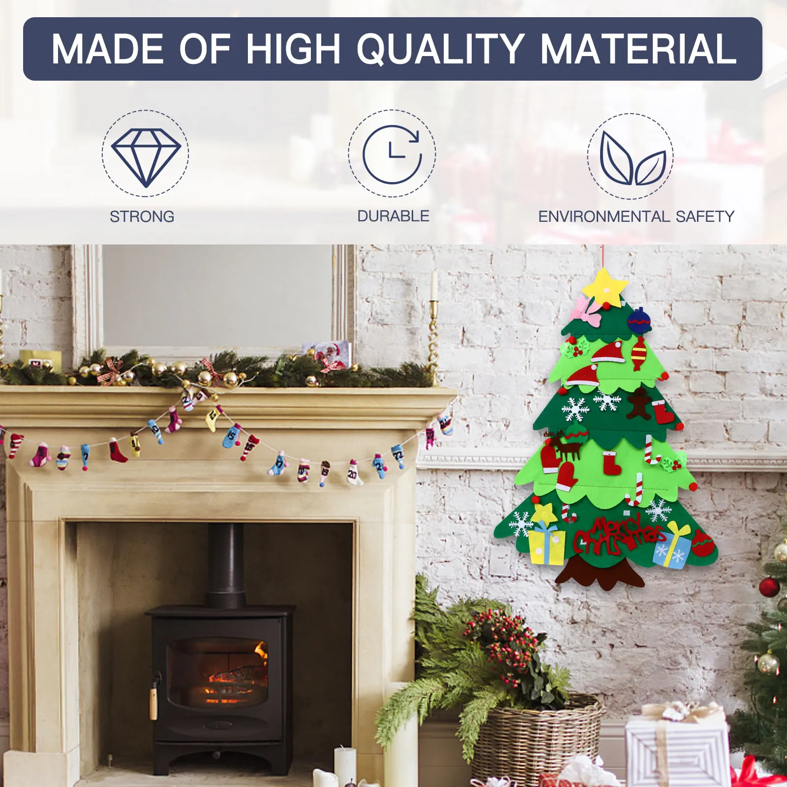 

Christmas Tree DIY Ornament Craft Ornaments for Making Crafts Homemade Kits