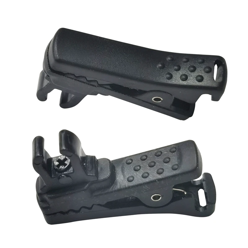 Canfon 라펠 및 라발리에 마이크 ABS 타이 클립, DJI 라발리에 마이크용, 직경 3.5-4.5mm, 2 개