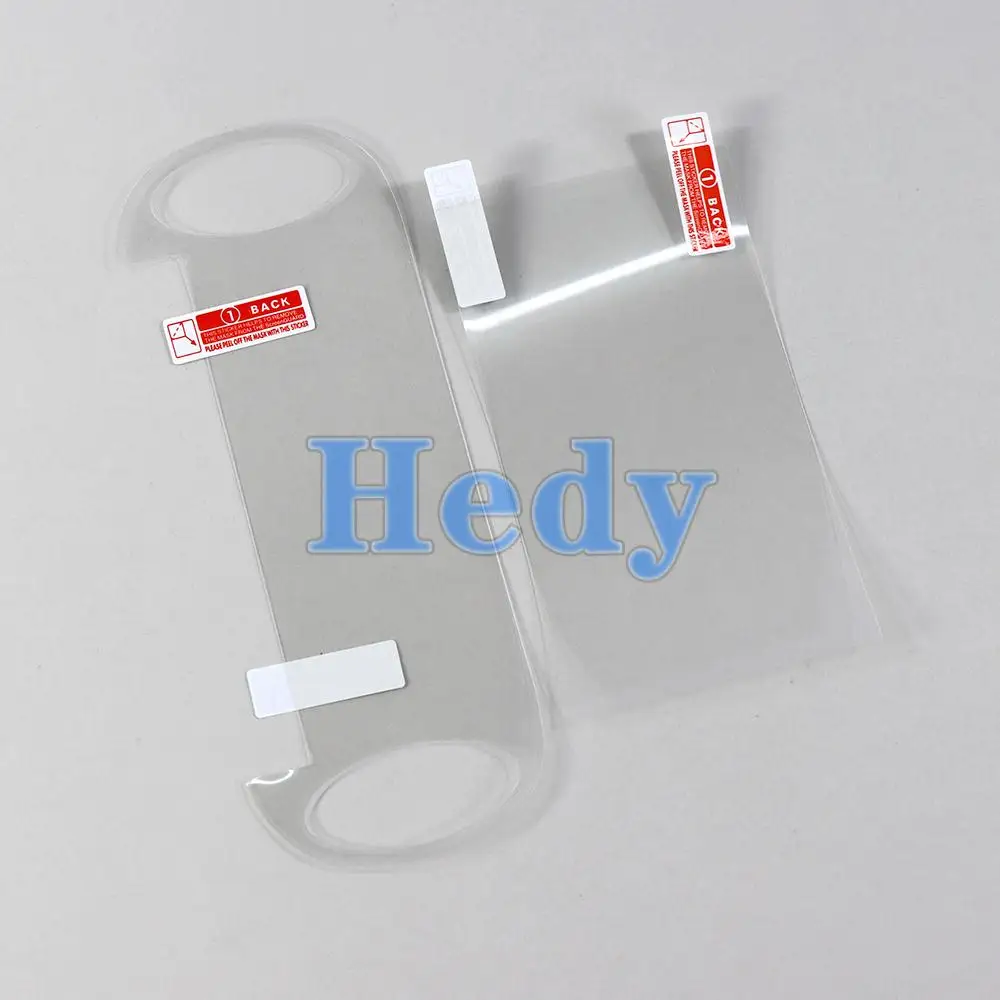 2 세트 전면 후면 HD 투명 보호 플라스틱 필름 표면 가드 커버 PSV1000 Psvita PS Vita PSV 2000 LCD 화면 보호기