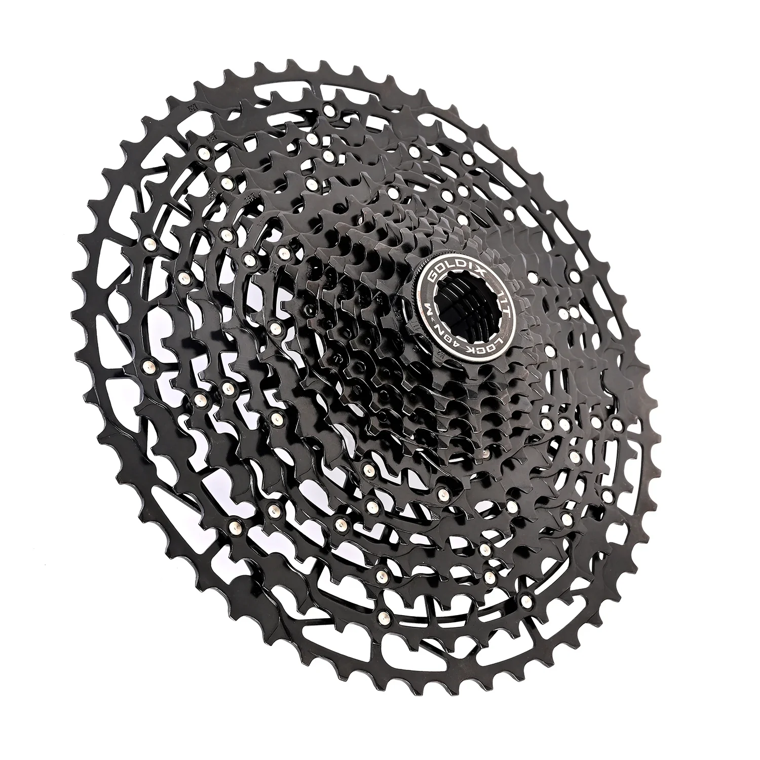 AliExpress NONE GOLDIX Ultralight Bicycle Cassette Freewheel Carbon Steel Material 9/10/11/12/13 Speed HG Structure Sprocket for Mountain Bike