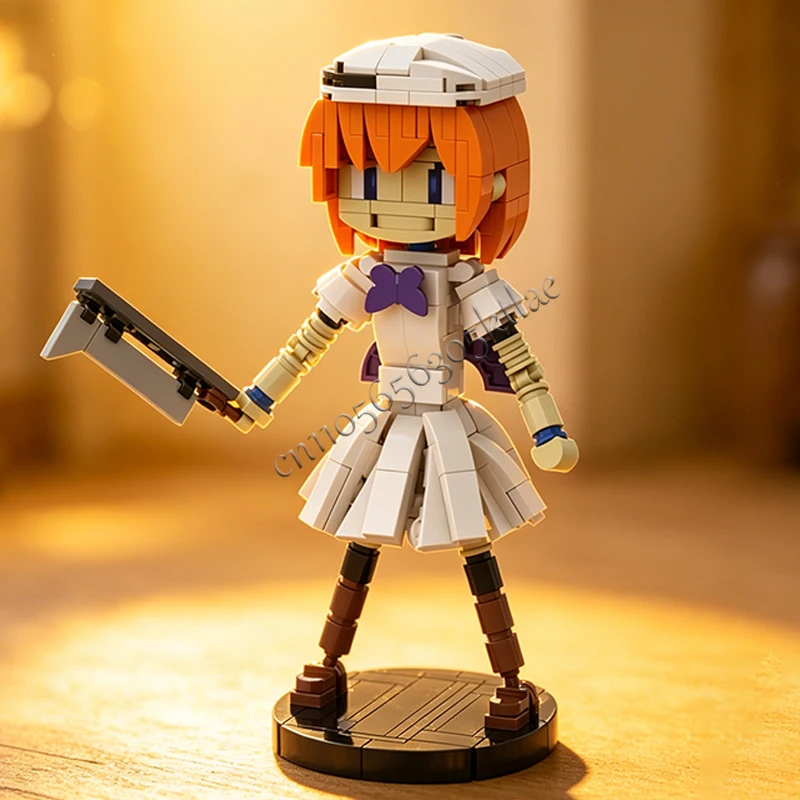 

269 PCS Anime Style Girl Figure Model Building Block Children Educational Assembly Toys Boy Girl Birthday Creative Display Gift