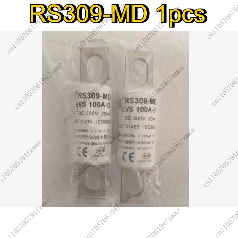 

Аксессуары Предохранитель RS309-MD, спецификация EVS 100A-D, 500 В постоянного тока, номинальный ток 20 кА