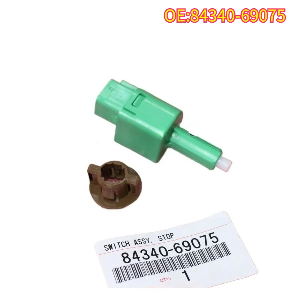 

High quality New For 84340-69075 BrakeStopLight Switch Toyota AVENSIS CAMRY EZ ESTIMA HILUX ISIS PRADO PRIUS RAV4 SIENNA VERSO