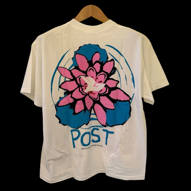 Vintage 90s Bjork Post Album Concert Tour Single Stitch T-Shirt REPRINT American Street New Spring/Summer Women Men