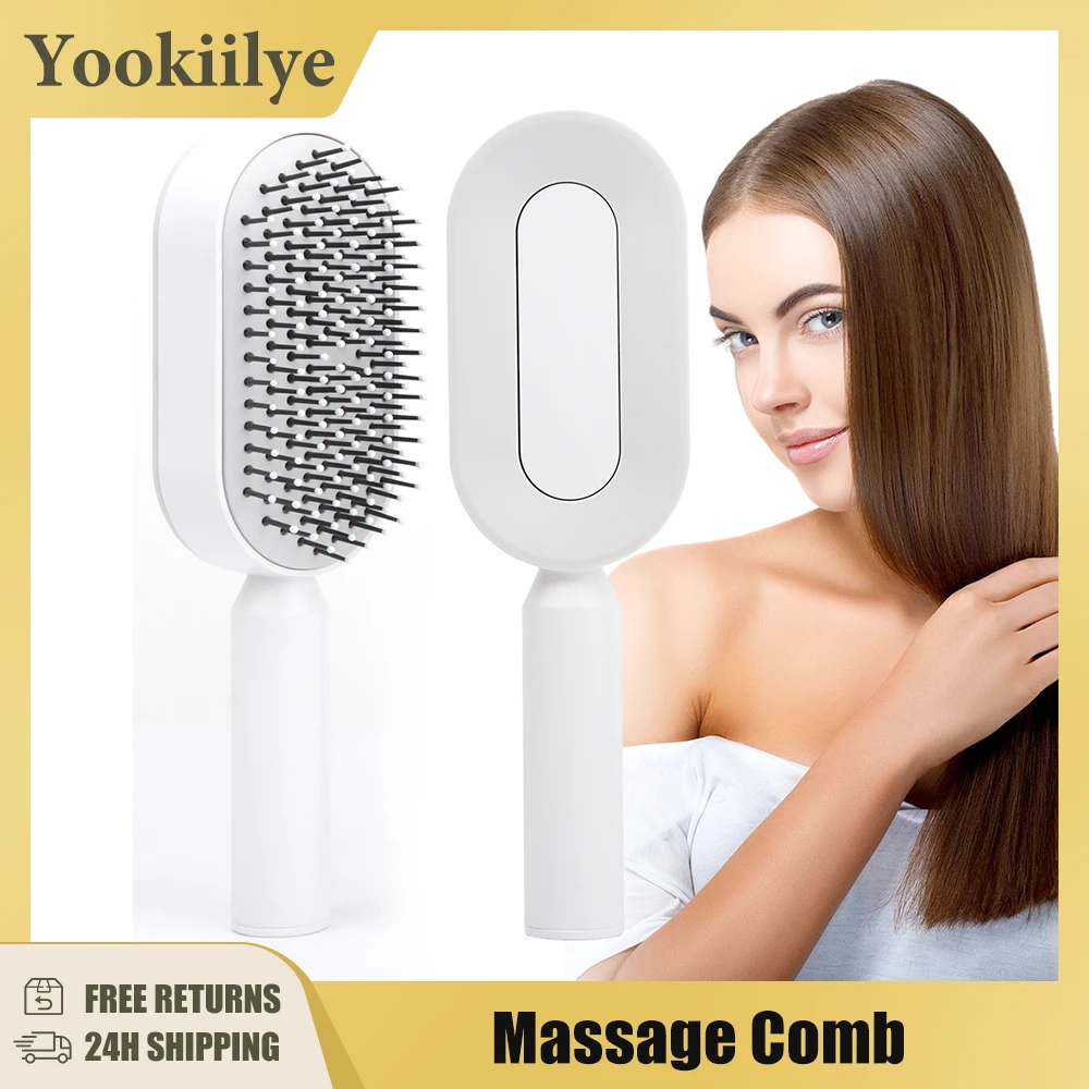 

Hair Comb Women Scalp Massage Comb Hairbrush Women Wet Curly Detangle Hair Brush for Salon Hairdressing Styling Tools Hair Tools