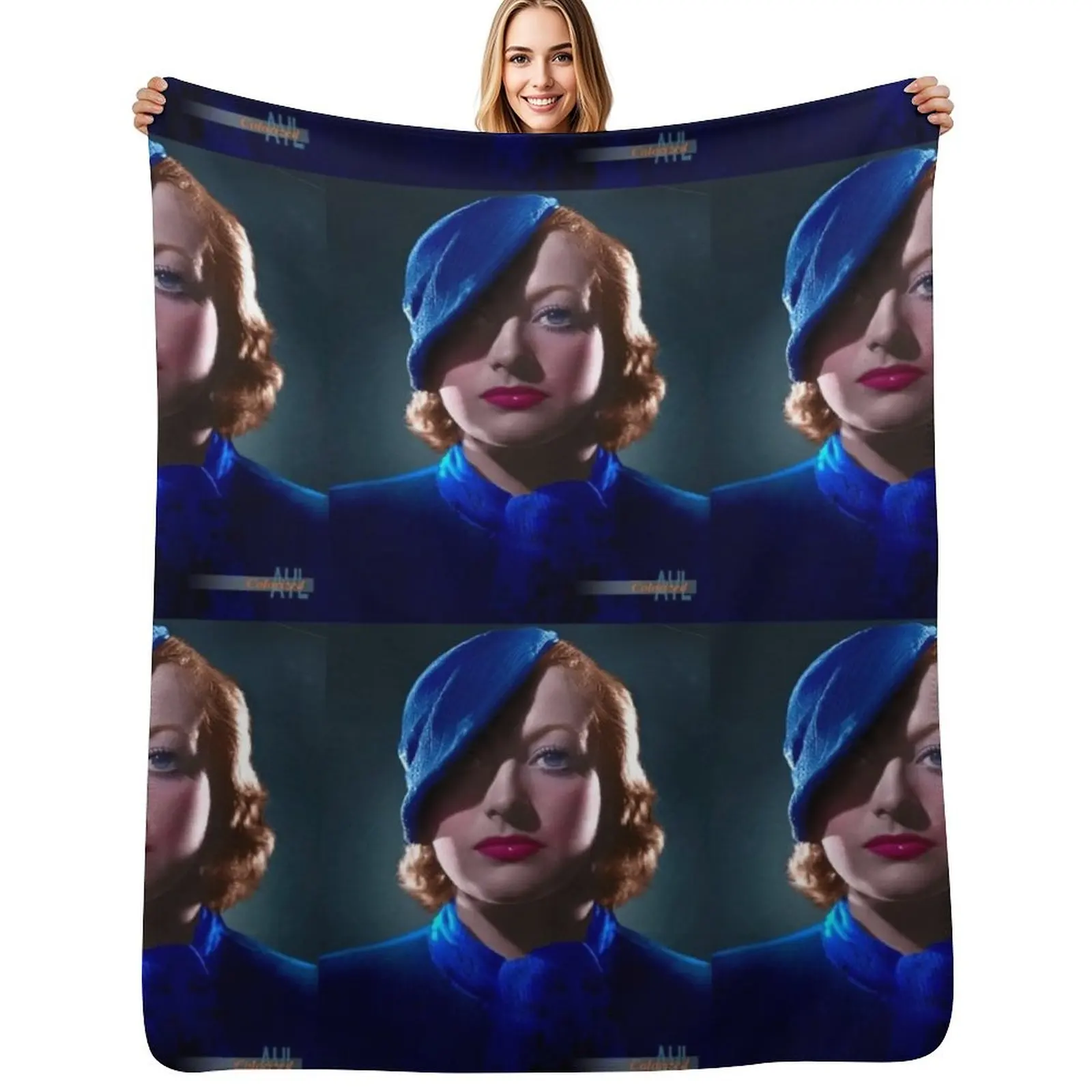 

Joan Crawford, 1933 Throw Blanket Thermals For Travel Giant Sofa manga Luxury Designer Blankets