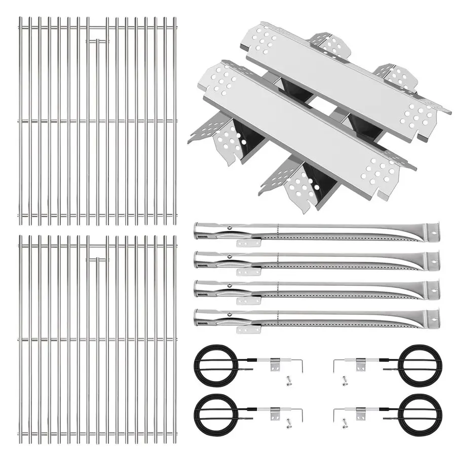 

Решетка для приготовления пищи, теплозащитный экран и комплект горелок для гриля Nexgrill, запасные части для 4-конфорочного гриля, артикулы 7200830H, 7200888N, 7200888, 7200864, 72008