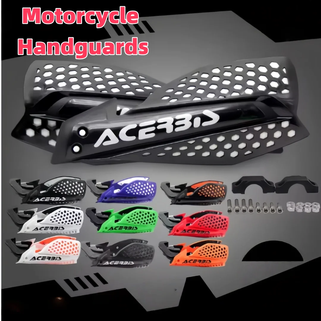 1pair 22mm Motorcycle Handguards Hand Guard Protector For Dirt Pit Bike ATV Quad Enduro Motocross Handlebar Protection Parts