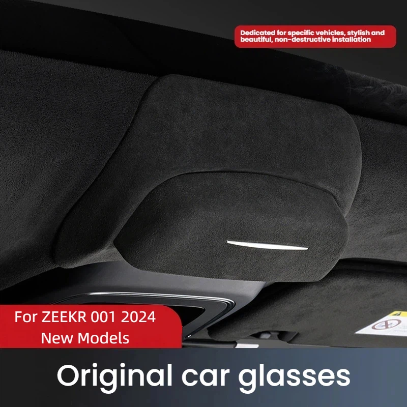 For ZEEKR 001 2024 New Models Car Glasses Case Roof Sunglasses Storage Clip Interior Modification Accessories