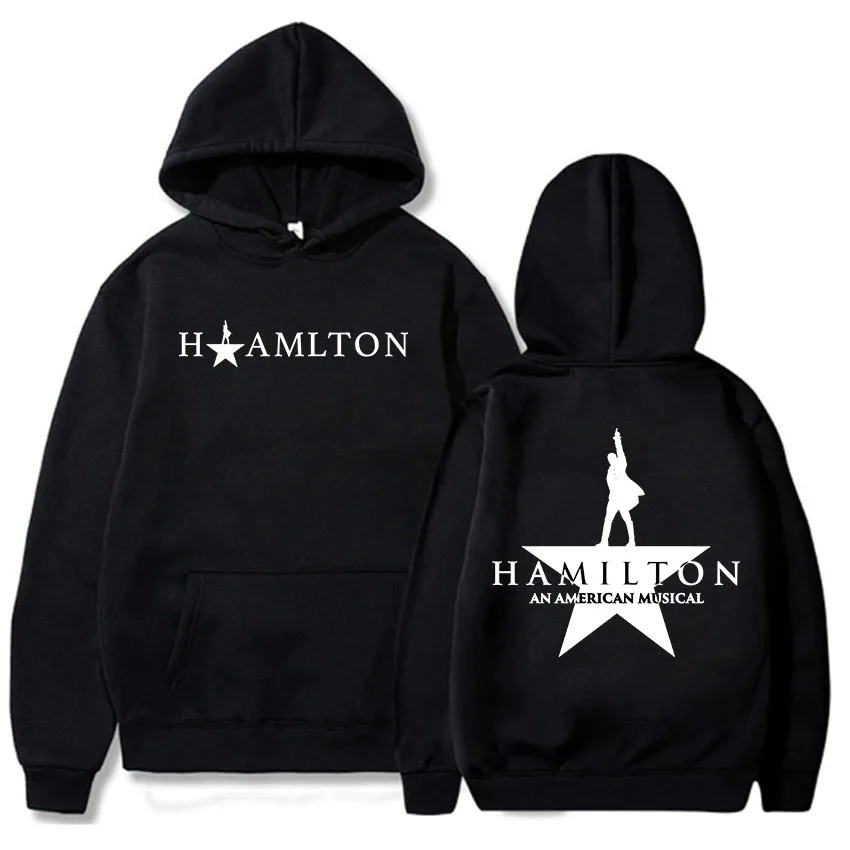 

An American Musical Hamiltonn Hoodies Sudaderas Con Capucha Winter Women Men Hooded Pullovers Casual Long Sleeve Sweatshirts